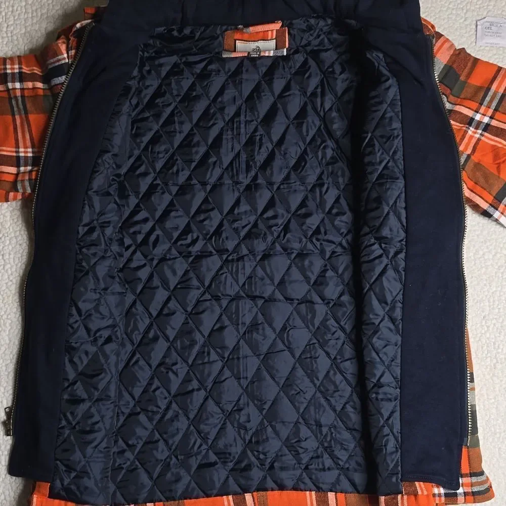 3191 NWT Legendary Whitetail Men's Maplewood Hooded Flannel Shirt Jacket Sz Lg